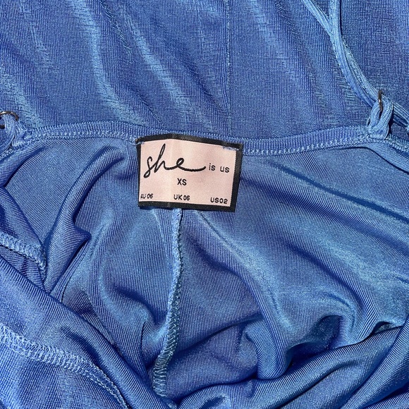 JAUS Carter Slip Dress - Periwinkle - Picture 3 of 6